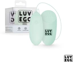 LUV EGG Vibrerend ei - Vibrerend eitje met draadloze afstandsbediening - Vibrerend eitje - Groen — thumbnail 2