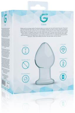 Gildo - Glazen Buttplug No. 26 - 9 cm — thumbnail 3