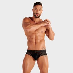 WOH microfiber herenslip personal allure zwart — thumbnail 6