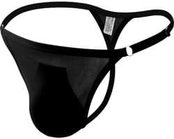 Transparante Heren String Ondergoed Ademend IJs Zijde Jockstrap