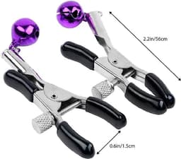 Oneay BDSM Extreme Bondage Set - 17 Delig -SM Handboeien - Dildo - Zweep / Anale plug / Tepelklemmen - Sex Toys voor Koppels - Seksspeeltjes voor mannen en vrouwen - Sex Pakket en Toys - Paars — thumbnail 3
