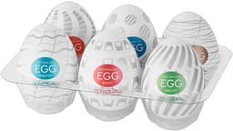 Tenga - EGG Variety Pack Easy Beat - Mini Masturbator - 6 stuks — thumbnail 1