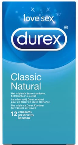 Durex - Originals Classic Natural Condooms 12 st. — thumbnail 6