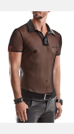 RM Roberto mesh polo Size S — thumbnail 1