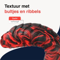 Fantasy Dildo XL - 17,5cm - Extreme - Dikke - BPA vrij - Jespro — thumbnail 2
