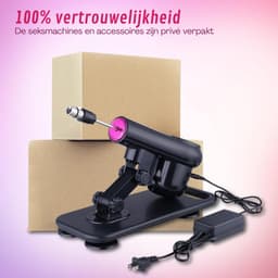 VIN® Sex Machine Met 7 Luxe Opzetstukken - Dildo - Neukmachine - Fuck machine Met Afstandsbediening - Compleet Sexmachine Pakket – Inclusief Dildo’s en Anaal Dildo's – Seksmachine Voor Mannen en Vrouwen - Discreet Verzonden — thumbnail 3
