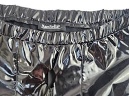 BamBella ® - Boxer short Maat L/XL Datex Zwart (Latex en stof SM kleding BDSM erotische heren kleding ondergoed lingerie onderbroek — thumbnail 2