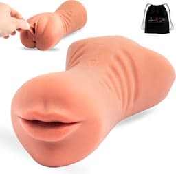 ME'ADAM - Amaze Dolls Bobby official - Masturbator - Realistisch - Pocket Pussy - 3 in 1 Vagina en Anus - Sex Toys voor Mannen - Kunstvagina Bruin — thumbnail 10