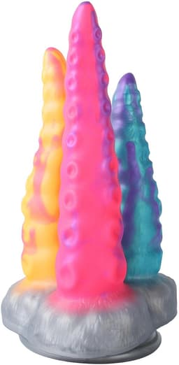 Banoch | Dildo "Mountain of Dildo's"| siliconen met zuignap | fantasy tentacle monster — thumbnail 6