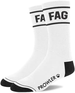 Prowler Red Fag Sokken -/ erotische geschenkset - Wit — thumbnail 1