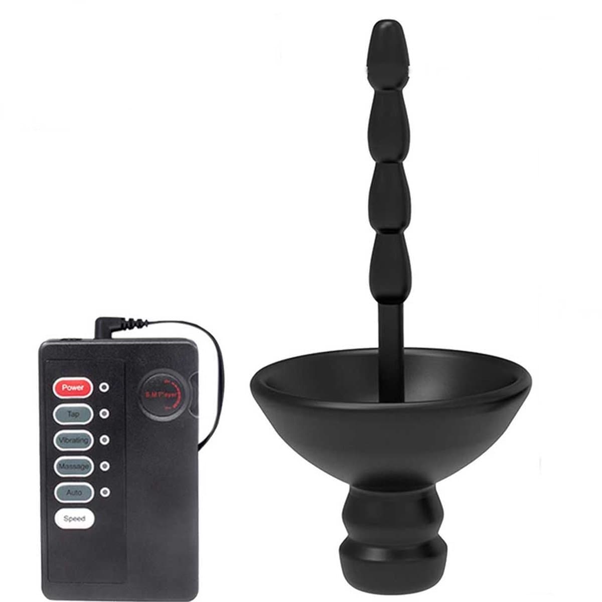 Vibrerende Schok Penis Plug - E Stim - Dilator - Verschillende Standen - BDSM — afbeelding 1
