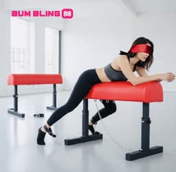 BUM BLING - BDSM Bank - Sex Stoel - Bondage Meubel - Rood - Met Handboeien - Verstelbaar — thumbnail 8