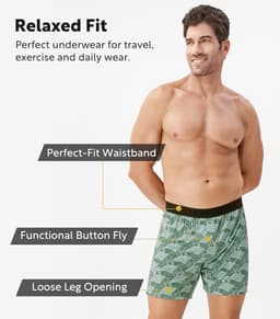 Heren Boxer Briefs met Knoopje en Open Kruis - 3 of 5 Stuks — thumbnail 5