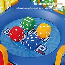 Dobbelspel voor volwassenen - Spelletjes voor groepen - Feestelijke activiteiten - 2-6 spelers - 184 x 184 cm — thumbnail 5