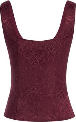 Corset Top Renaissance Piraten Kostuum Dames met Vetersluiting — thumbnail 4