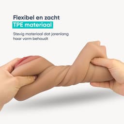 DailyPlay Pocket Pussy voor Man - 3 in 1 – Blowjob Masturbator met Billen en Kunst Vagina – Sex Toys Mannen en Koppels – Nep Kut — thumbnail 3