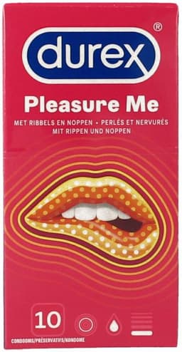 Durex - Condooms Pleasure Me - Met Ribbels en Noppen voor Extra Stimulatie - 10 stuks — thumbnail 14