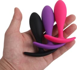 Banoch | Buttplug Trainer - Large - Hot Pink - roze siliconen — thumbnail 4