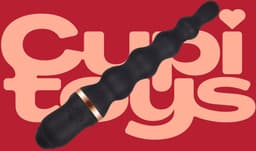 Cupitoys® Anaal vibrator - 24,9cm - Zwart - 7 standen - Vibrators voor vrouwen en mannen - Sex toys voor vrouwen en mannen — thumbnail 3