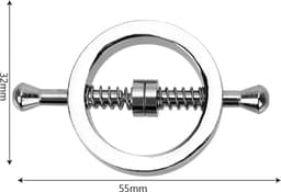 Fixxx - Metalen Ronde Tepelklemmen met Schroef - 2 stuks — thumbnail 6