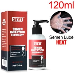 SIYI® | Nepsperma | Sperma Glijmiddel | Water Based | Realistisch Nep Sperma Glijmiddel |Sex Lube - Hybride Glijmiddel - Veilig voor Condooms - Ook voor Massage | Porn Sperma Valse Sperma Waterbasis Glijmiddel Met Doseerpomp | 120 ml — thumbnail 1