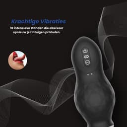 Habibi Toys Titan Cup - Vibrator voor mannen - Penis Masturbator - Man Sex toys - Automatisch - Masturbator voor zuigen - Blowjob - Pussy pocket - Electrisch - Oplaadbaar - Intiem voor seks — thumbnail 5