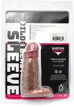 Kiotos Monstar - Attila - Penis Sleeve - Extra Omvang - Verdikkend - Roze — thumbnail 5