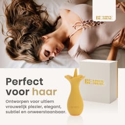 Be Mine Moon Flower – Vibrator - Vibrator voor Vrouwen - Clitoris Stimulator - Tong Vibrator - Sex Toys voor Vrouwen - Sex Toys voor Koppels - 10 trilfuncties - USB-C - IPX6 — thumbnail 2