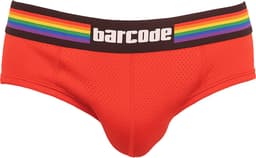 Barcode Berlin Backless Brief Pride Red - MAAT L - Erotisch Heren Ondergoed - Slip voor Man - Sexy mannen Slip — thumbnail 4