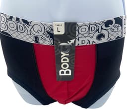 BodyQ Sexy Heren Boxershort – Zwart/Rood – Erotische Herenlingerie – Maat M — thumbnail 1