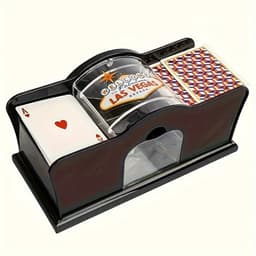 Livé® Zwarte Shuffling Machine – Duurzaam ABS – Zonder Batterij — thumbnail 1