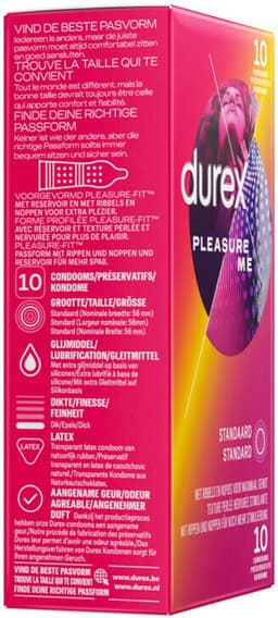 Durex Condooms Pleasure Me 10st x4 — thumbnail 6