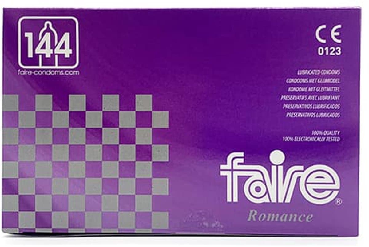 Faire Romance condooms 144st. - 54mm - Anatomisch gevormd — afbeelding 1