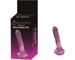 Lovesecret Sensual – LS31 – Mini Dildo 02 Pink – Realistische Mini Dildo met Zuignap