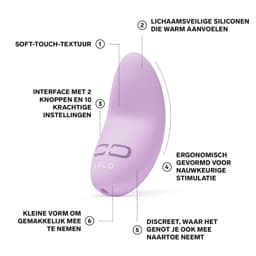 LELO LILY 3 – Mini-Vibrator – 10 Genotsinstellingen – Waterdicht – Calm Lavender — thumbnail 3