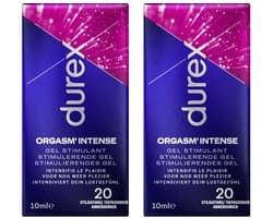 Durex Orgasm Intense - Stimulerende Gel voor Intensere Orgasmen - 2 x 10 ml (40 toepassingen)