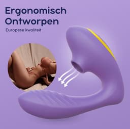 IVY LUX NUA SE - 2-in-1 Luchtdruk Vibrator – Clitoris Stimulator & G-Spot Vibrator – 12 Standen – Fluisterstil & Waterdicht – Siliconen – Oplaadbaar – Vibrators voor Vrouwen & Koppels – Roze — thumbnail 7