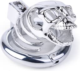 BRUTUS Goth Cage - Chastity Cage Kuisheidskooi - Zink — thumbnail 7