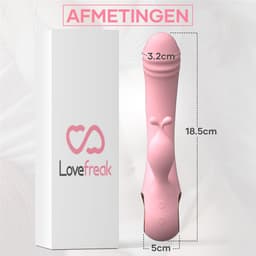 Tarzan Vibrator - Vibrators voor Vrouwen - Dildo Vibrator - Pulsing Vibrator - Stotende Vibrator - Clitoris Stimulator - Sex Toys voor Vrouwen — thumbnail 8