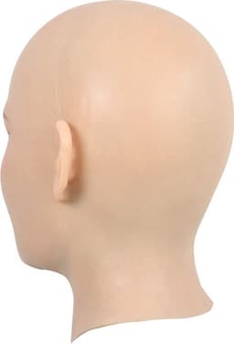 Siliconen - Vrouwelijk - Masker - Gezicht - 100% Hypoallergene Medische Siliconen - Neutraal - Realistisch - Crossdresser - Transgender - Mastectomie - Hoofd - Gezichtsmasker - Female Face — thumbnail 8