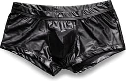 PU Lederen BDSM slip heren - Sexy boxershort open billen - String - Mannen onderbroek - Seks - Ademend - SM — thumbnail 5