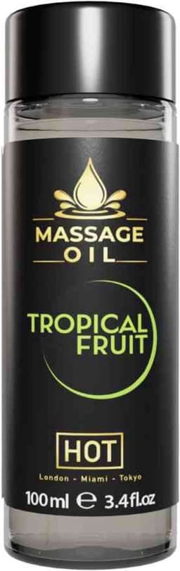 Hot - Tropical fruit 100ml Massage olie - Transparant — thumbnail 5