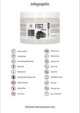 Shots Pharmquests Anaal glijmiddel Fist It Sperm 500 ml — thumbnail 2