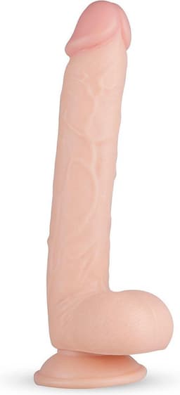Real Fantasy - Elvin - Realistische Dildo met Zuignap - 27,5 cm - Dildo - Dildo's - Sex Toys voor Vrouwen en Mannen - Dildo Mannen Anaal - Beige — thumbnail 1