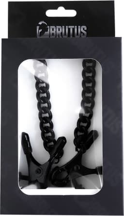 BRUTUS - BITE - Heavy Nipple Clamps - Black — thumbnail 3