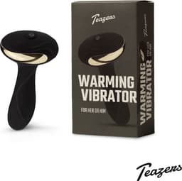 Teazers - Heat of the Moment - Buttplug Vibrator - Verwarmende Buttplug - Buttplug - Anal Plug - Sex Toys voor Vrouwen en Mannen - Seksspeeltjes - Zwart — thumbnail 1
