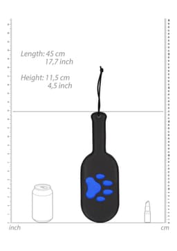 Shots - Ouch! Puppy Poot Paddle black,blue — thumbnail 2