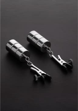 Triune - 2 Adjustable Nipple Clamps+Changable Weights — thumbnail 2