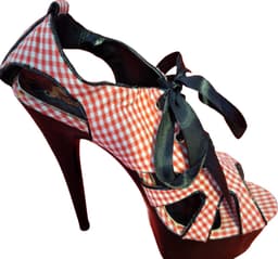 SOISBELLE RODE RUIT HIGH HEEL SIZE 38 — thumbnail 3