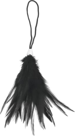 Banoch | Tantra long feather black | streel veer zwart — thumbnail 4